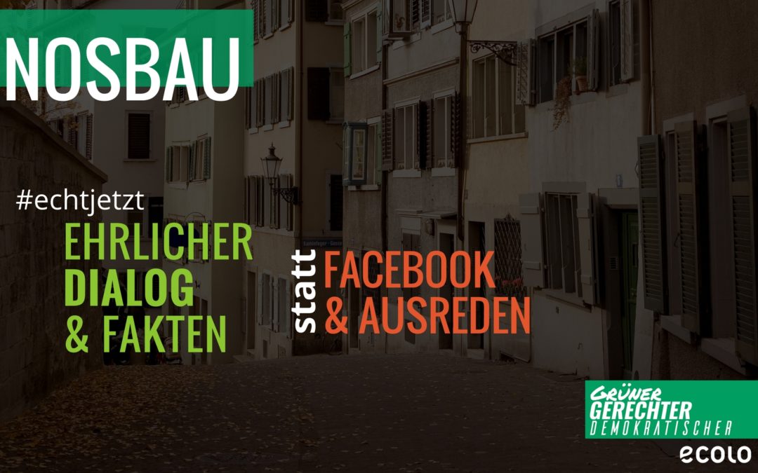 Sozialer Wohnungsbau: „Einen ehrlichen Dialog und Fakten, statt Facebook und schlechte Ausreden“.