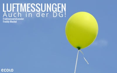 Luftqualität in der DG – Messungen und Prävention