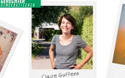 Grüner Faden durch alle Gemeinden – Claire Guffens