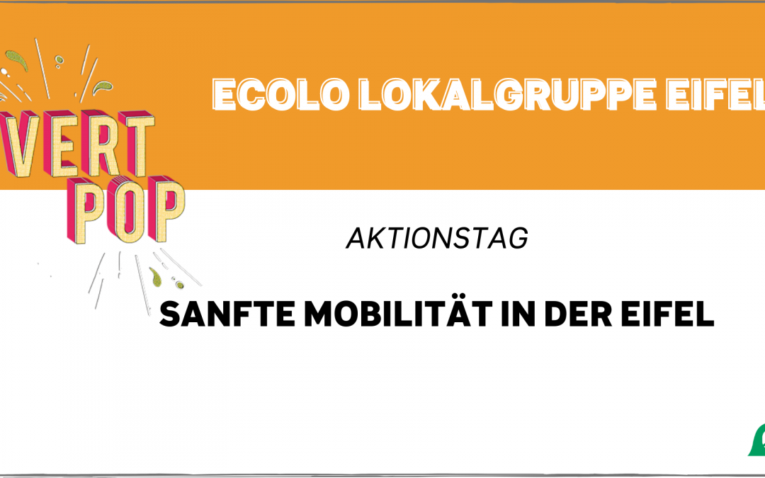 Aktionstag Sanfte Mobilität in der Eifel – Im Rahmen von VertPop 2021